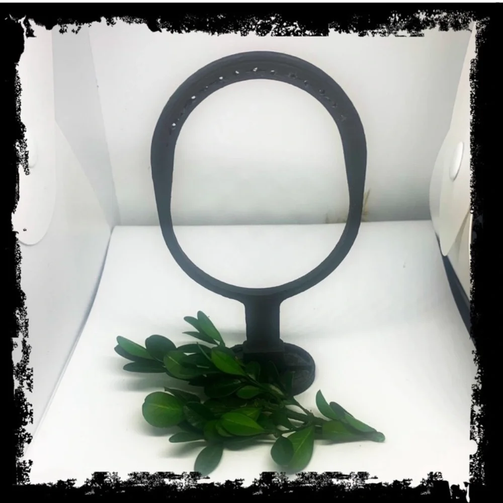 New Handmade Custom Black Earring Display 3D Printed